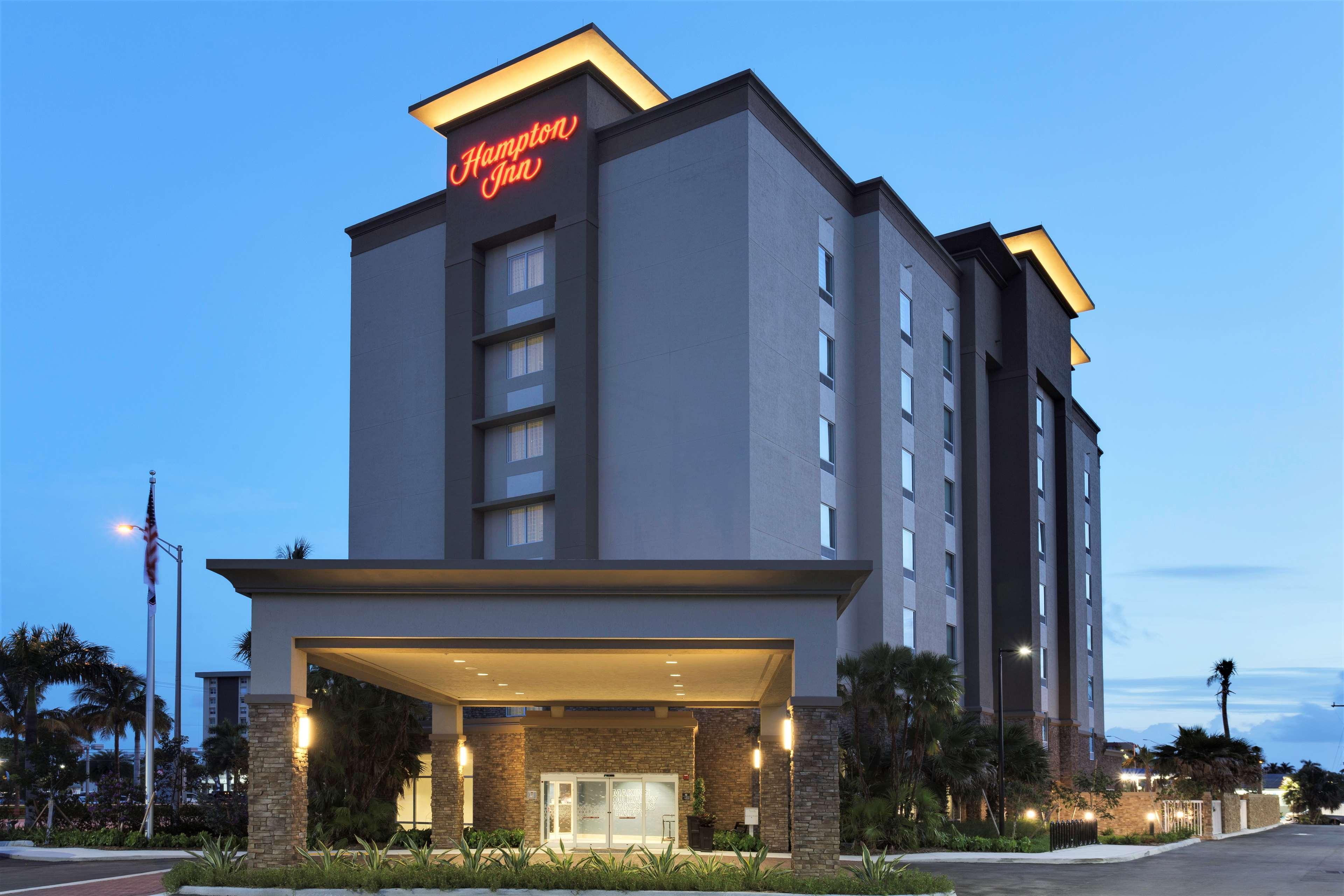 Hampton Inn Fort Lauderdale פומפנו ביץ' מראה חיצוני תמונה