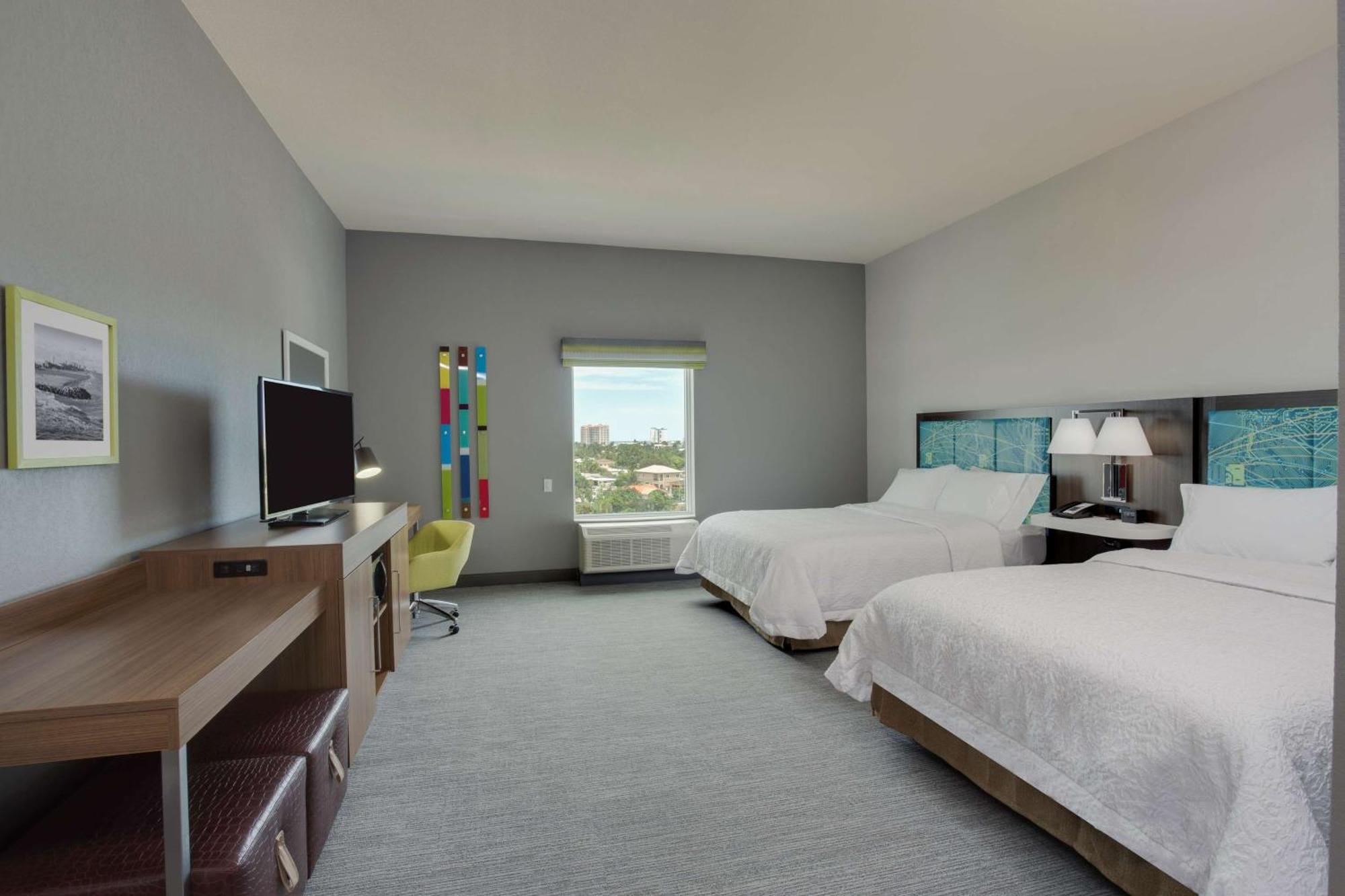 Hampton Inn Fort Lauderdale פומפנו ביץ' מראה חיצוני תמונה